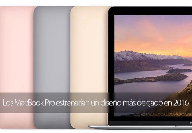 Nuevo dise&ntilde;o MacBook Pro