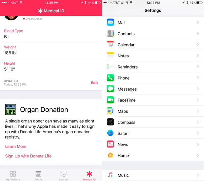 Pantallas de iOS 10 Beta 2