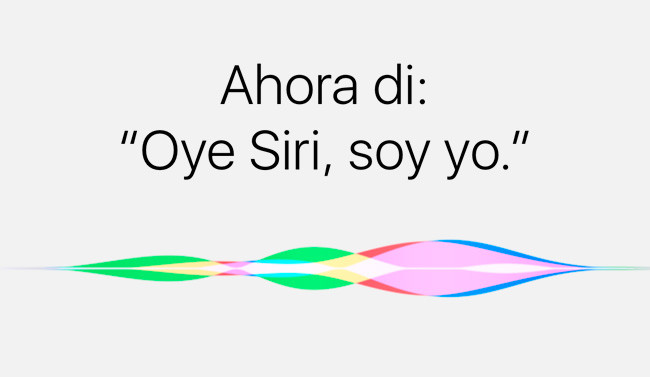 Configurar Oye, Siri