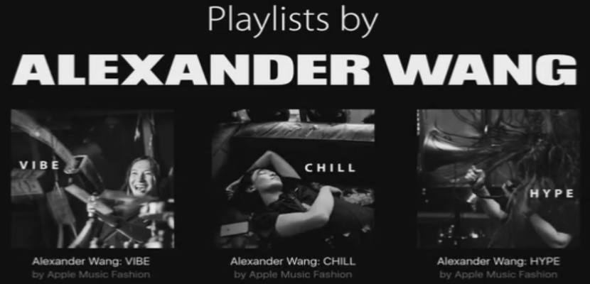 Alexander Wang Playlist