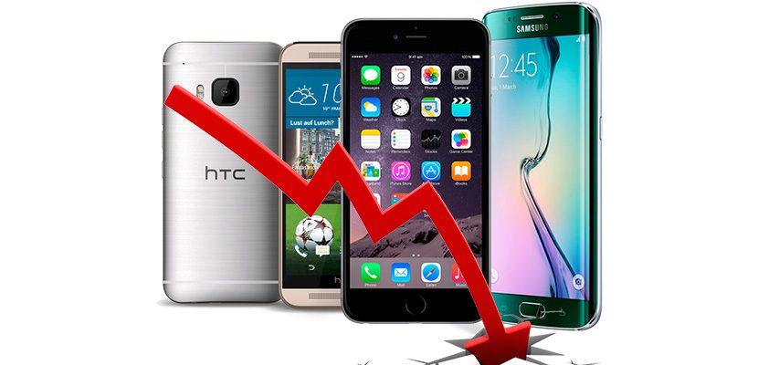 Caen las ventas de smartphones