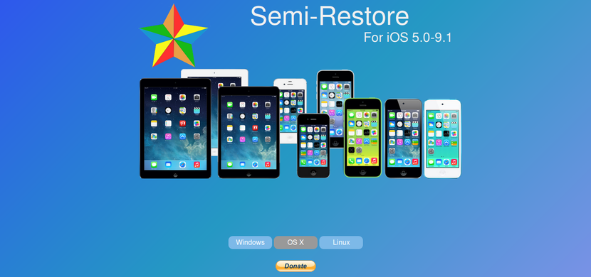Semi-Restore para iOS 5-iOS 9.1