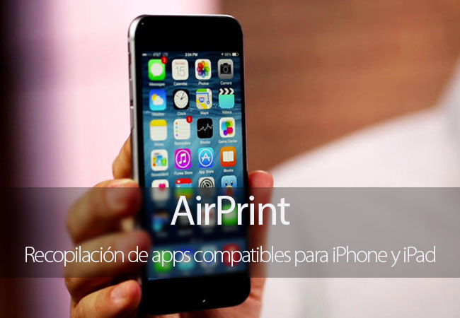Apps compatibles con AirPrint