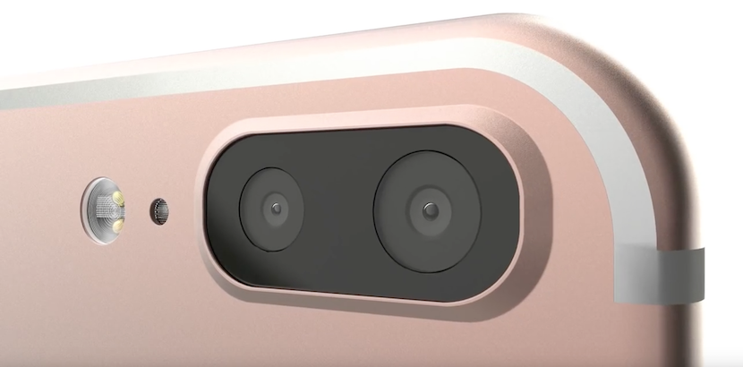 Cámara dual del iPhone 7 Plus (concepto)