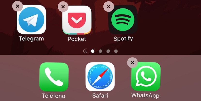 Borrado Aplicaciones