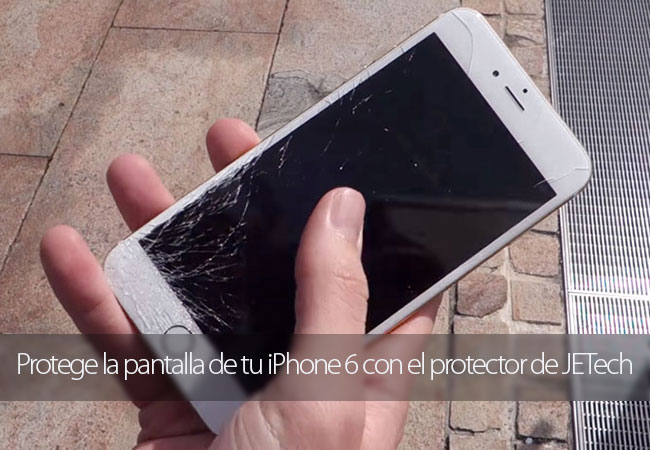Protector de vidrio templado para iPhone 6