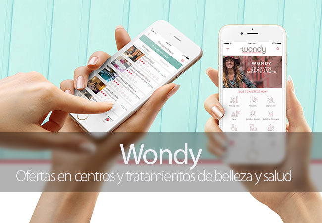 Wondy, ofertas en centros y tratamientos de belleza y salud