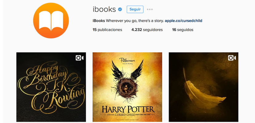 ibooks instagram