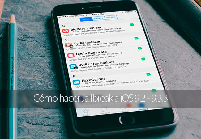 C&oacute;mo hacer Jailbreak a iOS 9.3.3