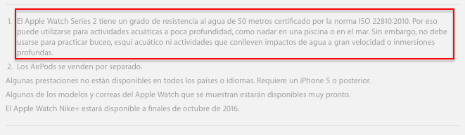 El Apple Watch y el agua: gu&iacute;a para un uso &oacute;ptimo