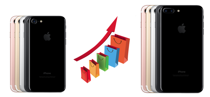 Ventas al alta del iPhone 7