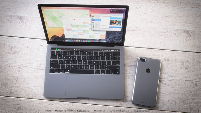 MacBook Pro con Magic Toolbar